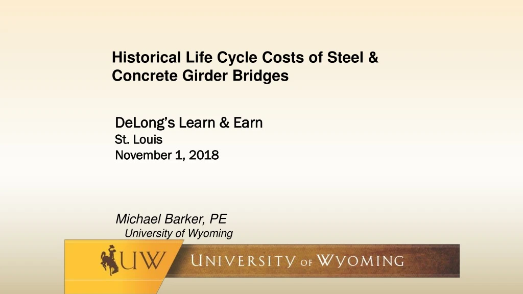 historical life cycle costs of steel concrete