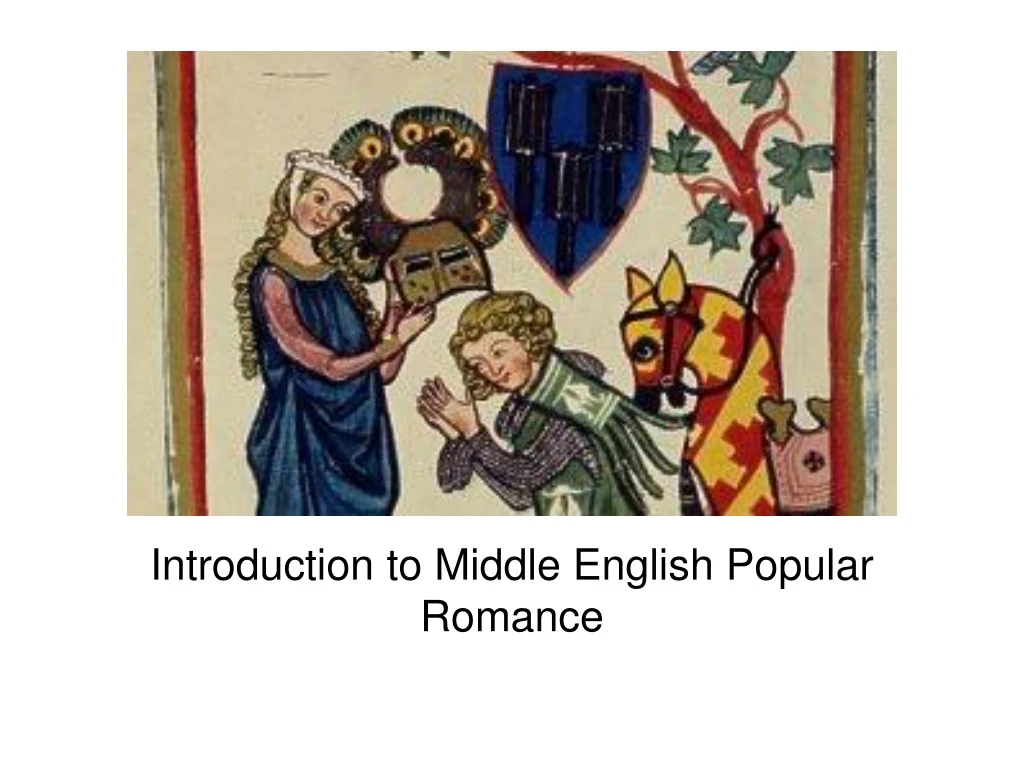 introduction to middle english popular romance