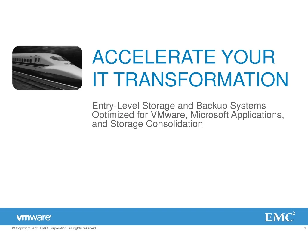 accelerate your it transformation