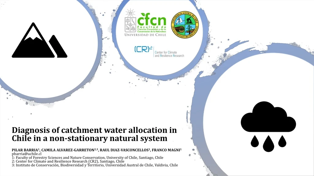 diagnosis of catchment water allocation in chile