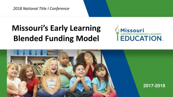 Missouri’s Early Learning Blended Funding Model