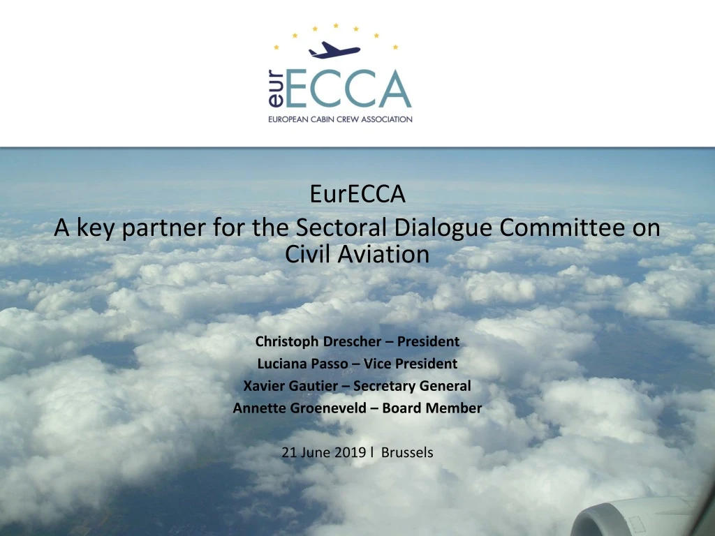 eurecca a key partner for the sectoral dialogue