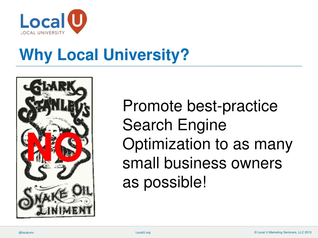 why local university