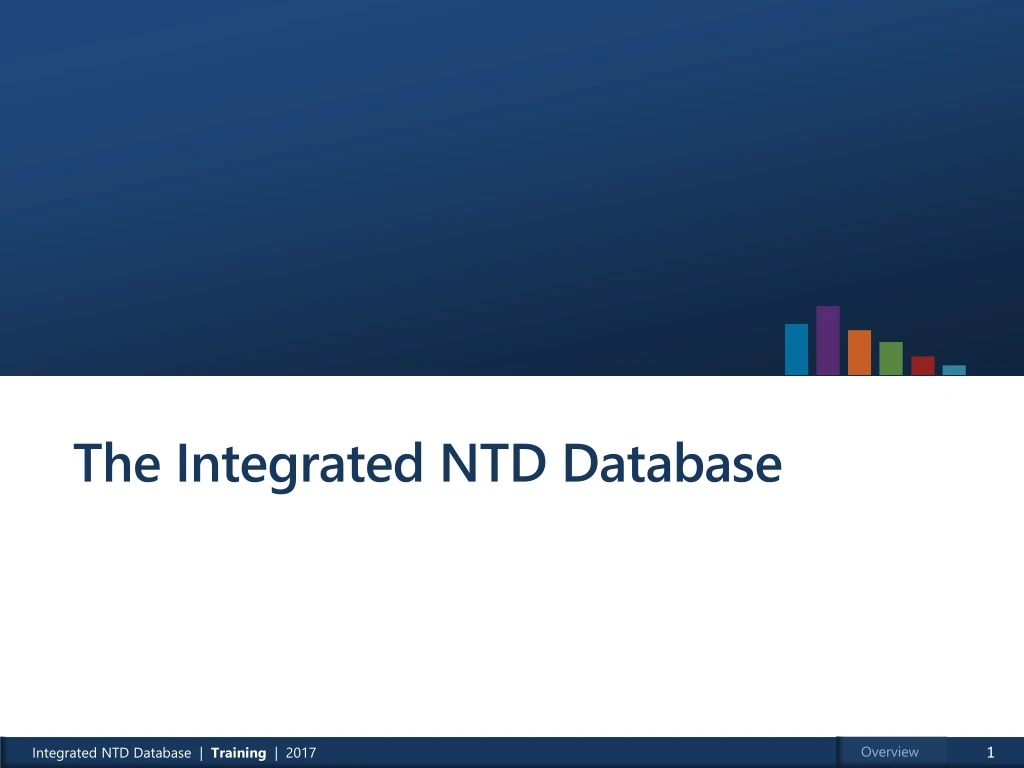 the integrated ntd database