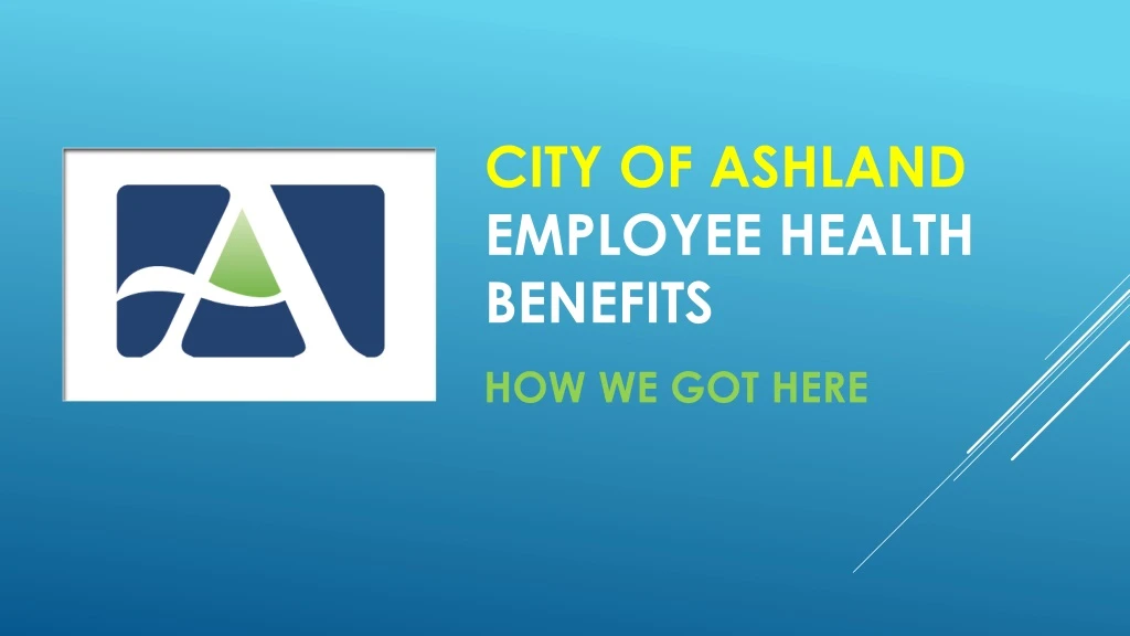 city of ashland employee health benefits