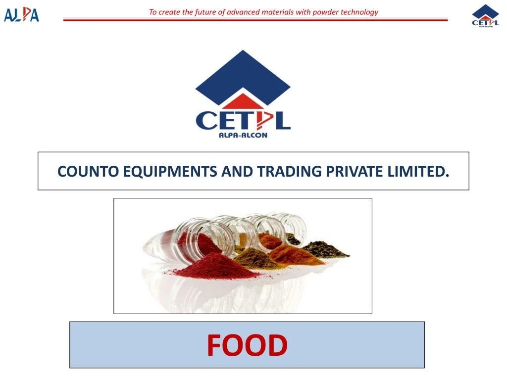 counto equipments and trading private limited
