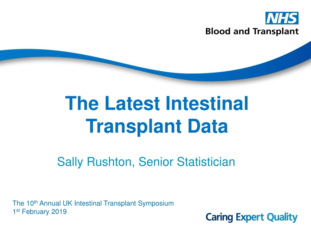 the latest intestinal transplant data