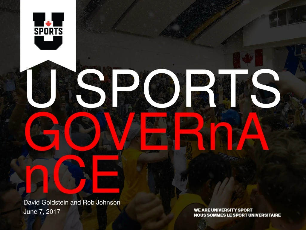 u sports governance