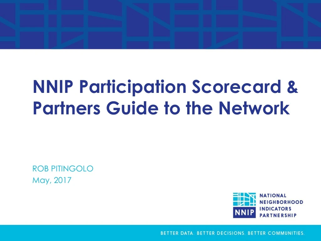nnip participation scorecard partners guide