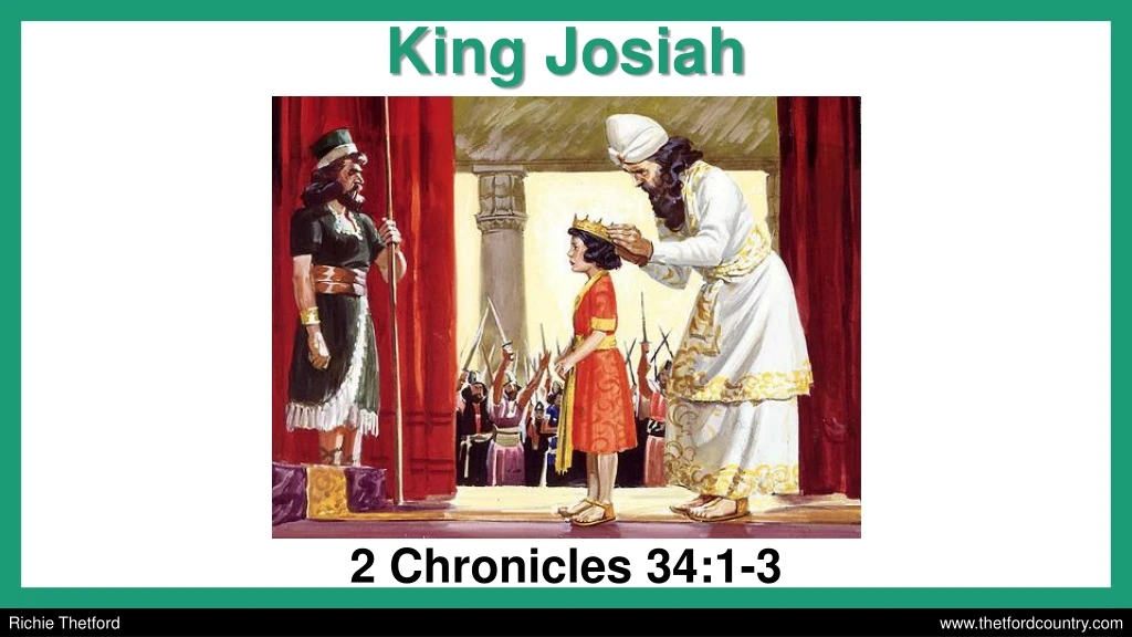 king josiah