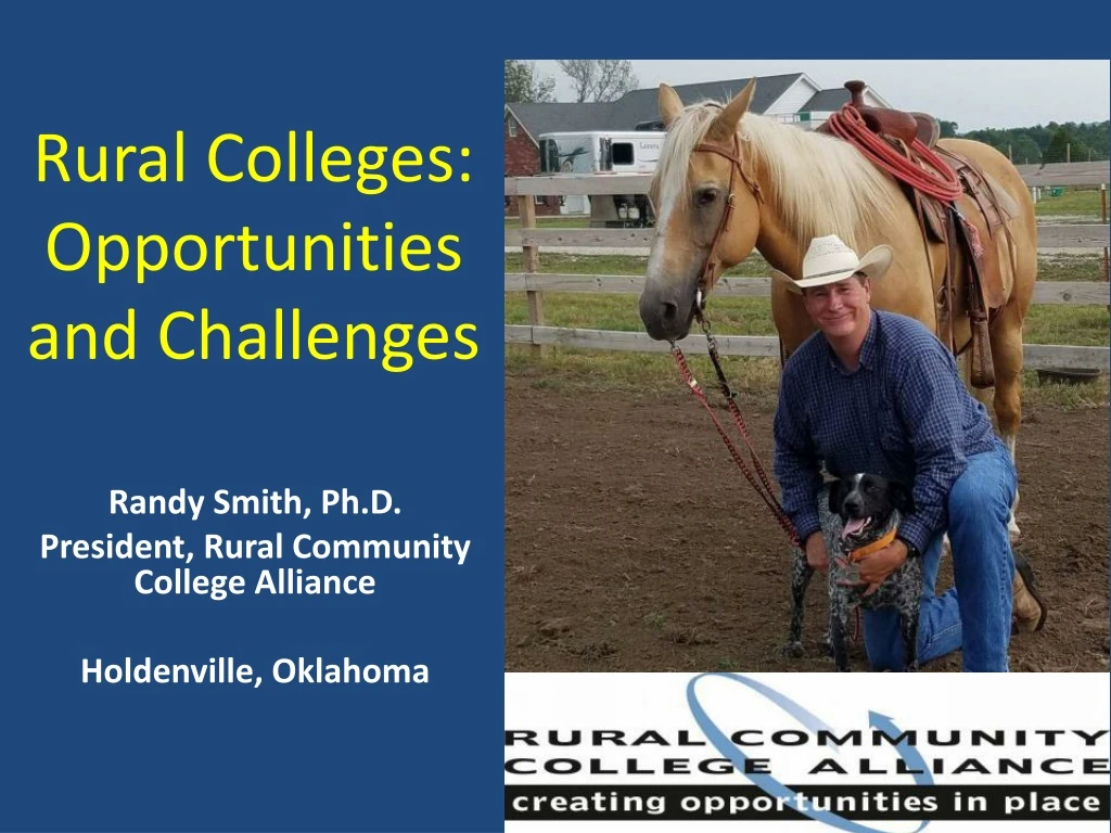 rural colleges opportunities and challenges