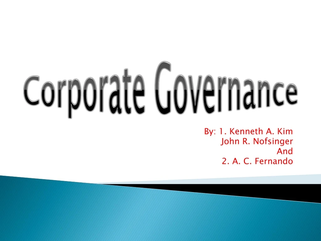 corporate governance