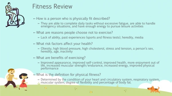 Fitness Review