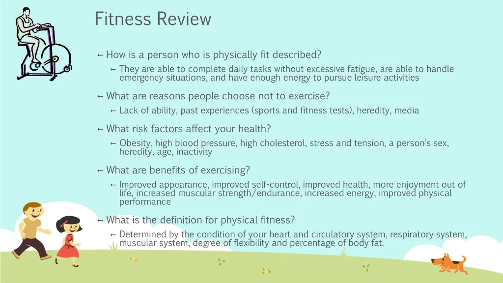 fitness review