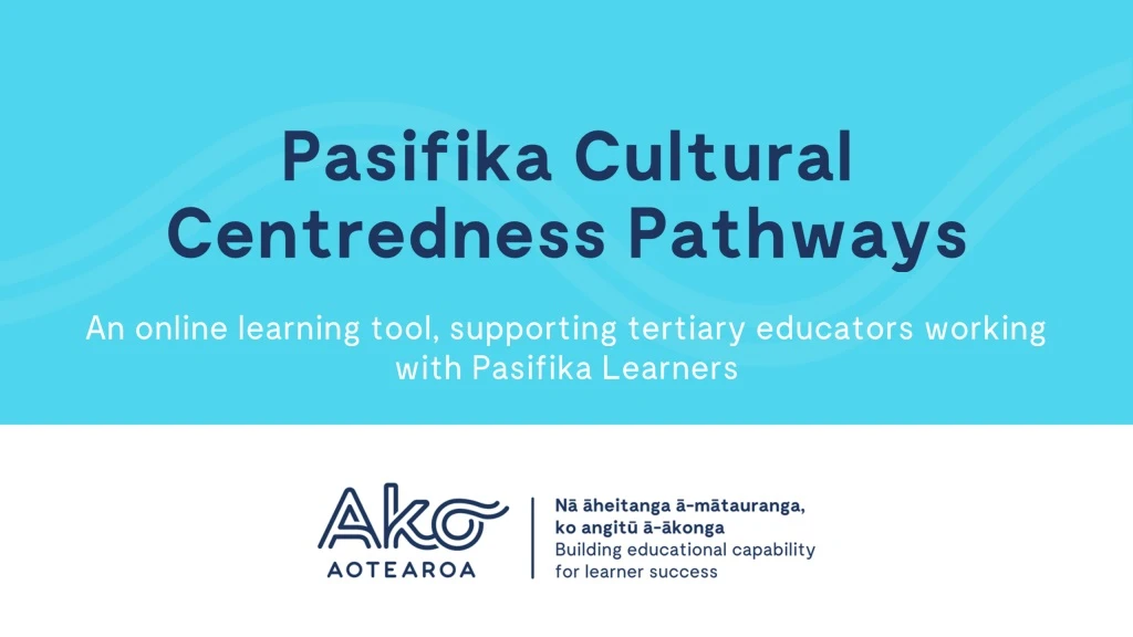 pasifika cultural centredness pathways