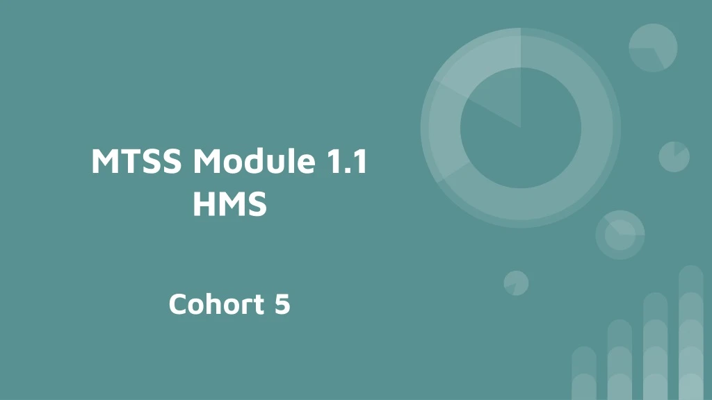 mtss module 1 1 hms