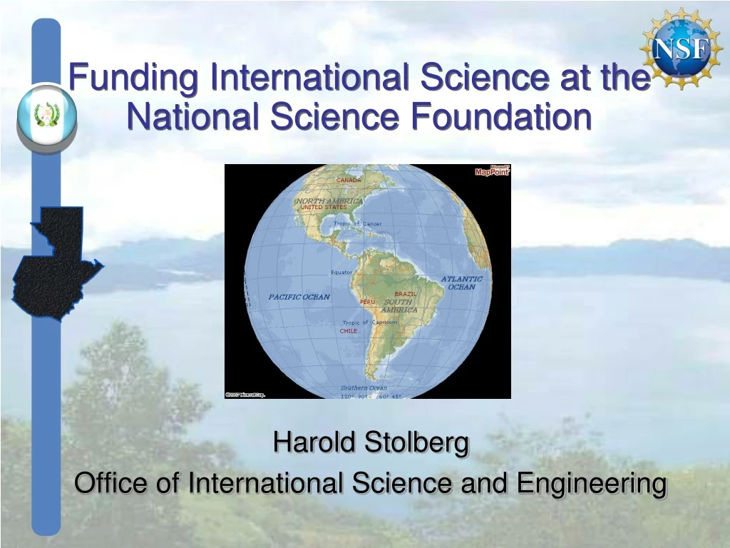 funding international science at the national science foundation