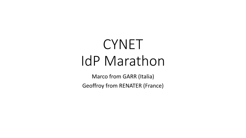 cynet idp marathon