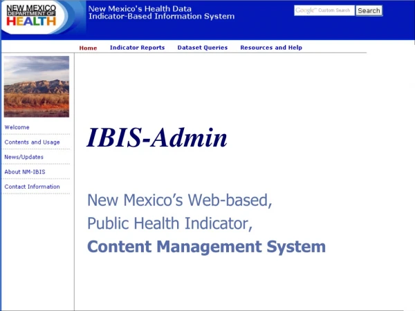 IBIS-Admin