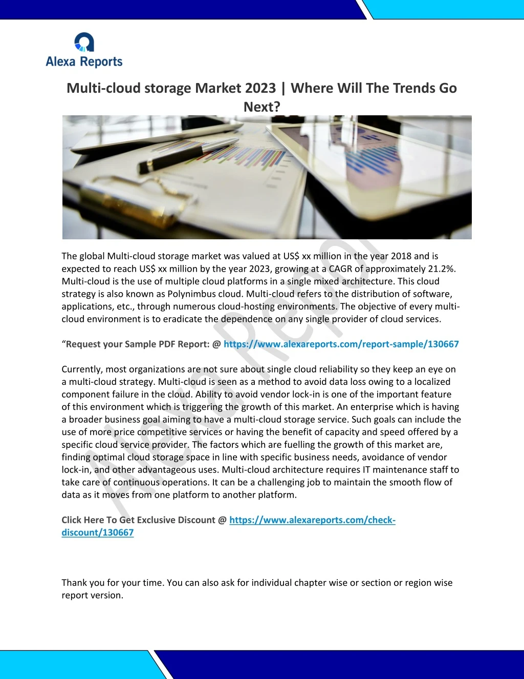 multi cloud storage market 2023 where will