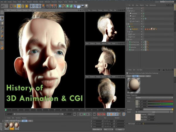 H istory of 3D Animation &amp; CGI