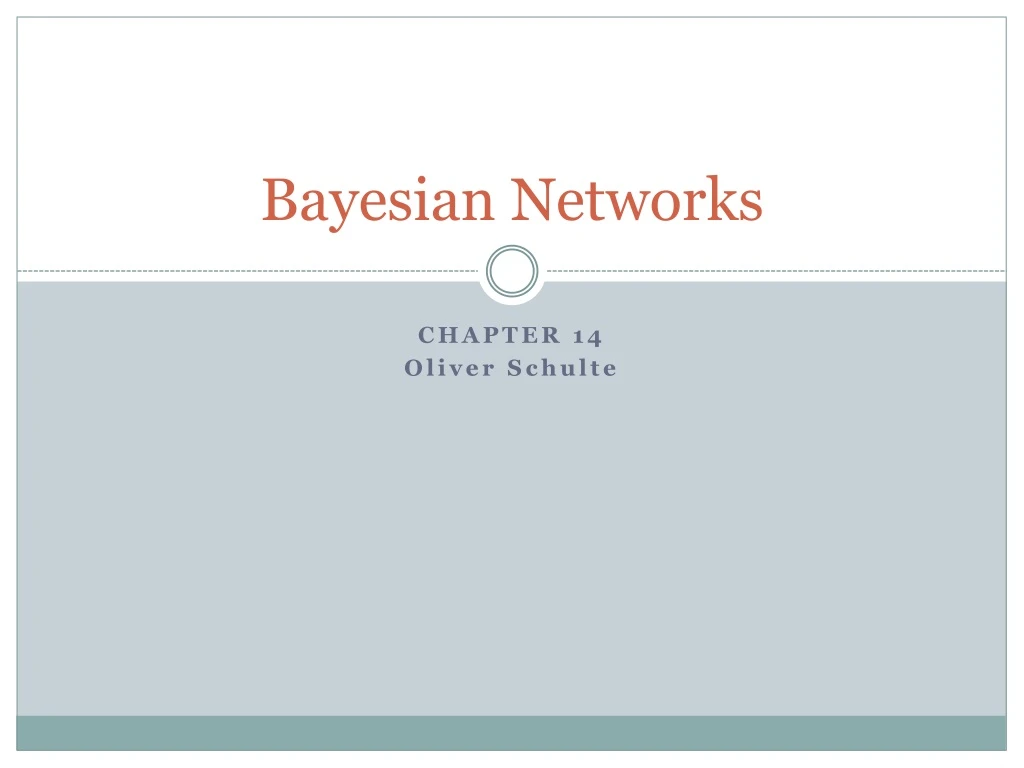 bayesian networks