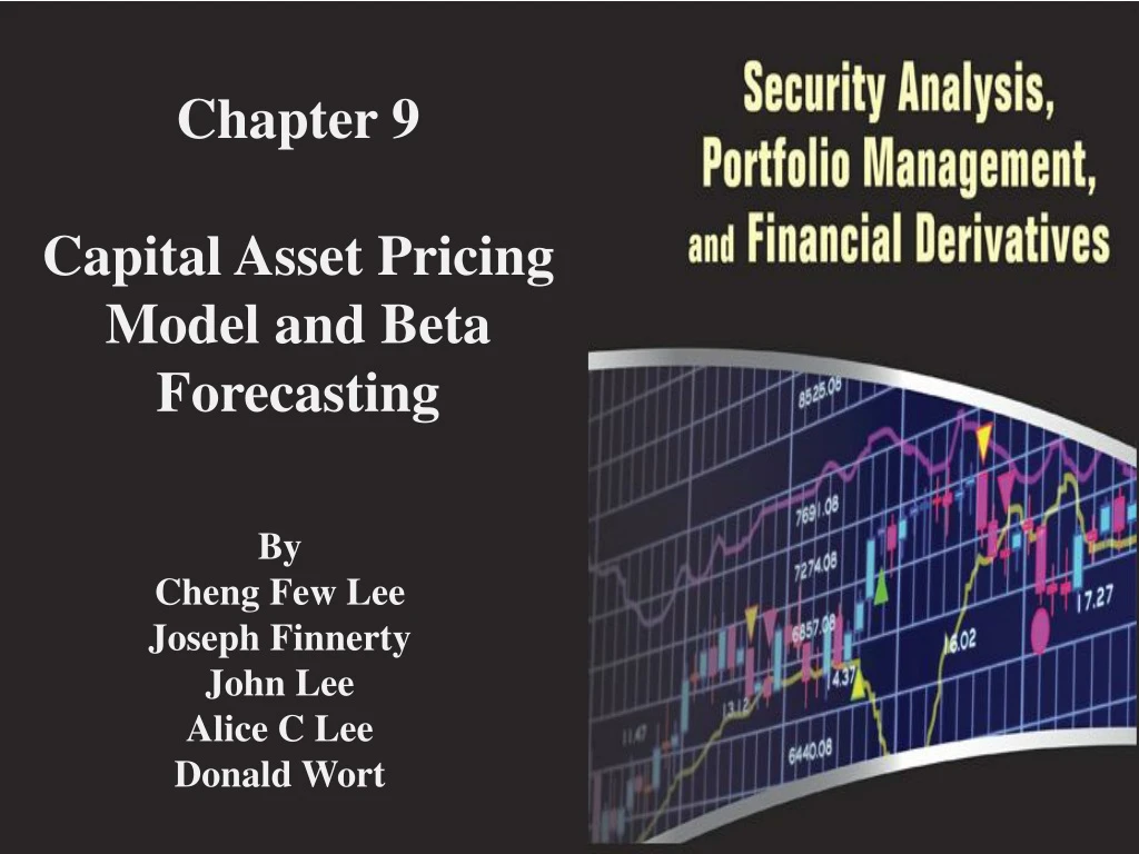 chapter 9 capital asset pricing model and beta forecasting