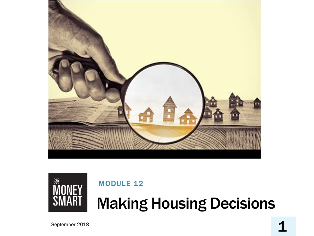 module 12 making housing decisions