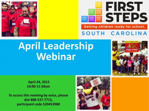 April Leadership Webinar