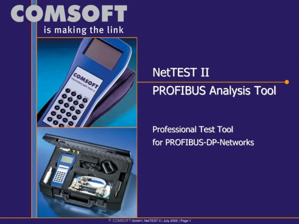 NetTEST II PROFIBUS Analysis Tool