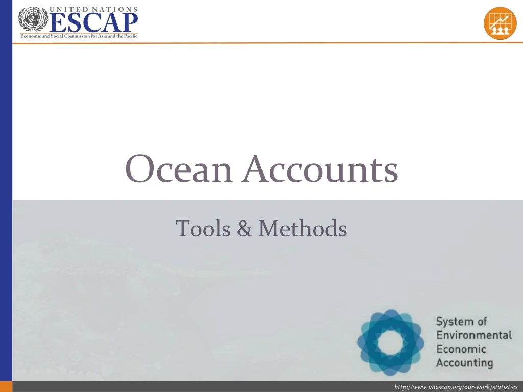 ocean accounts tools methods