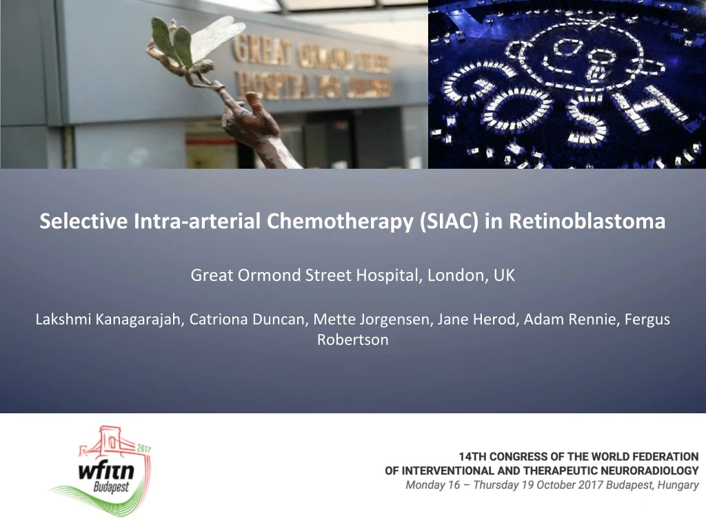 selective intra arterial chemotherapy siac