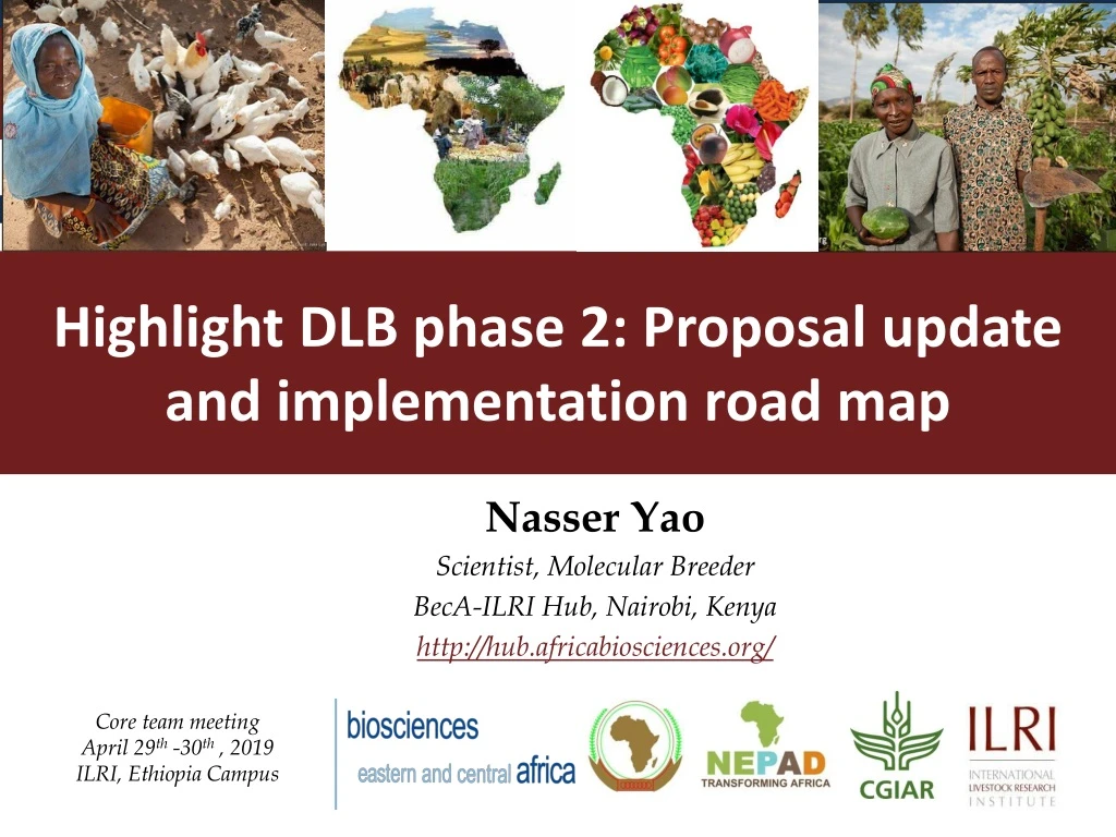 highlight dlb phase 2 proposal update and implementation road map