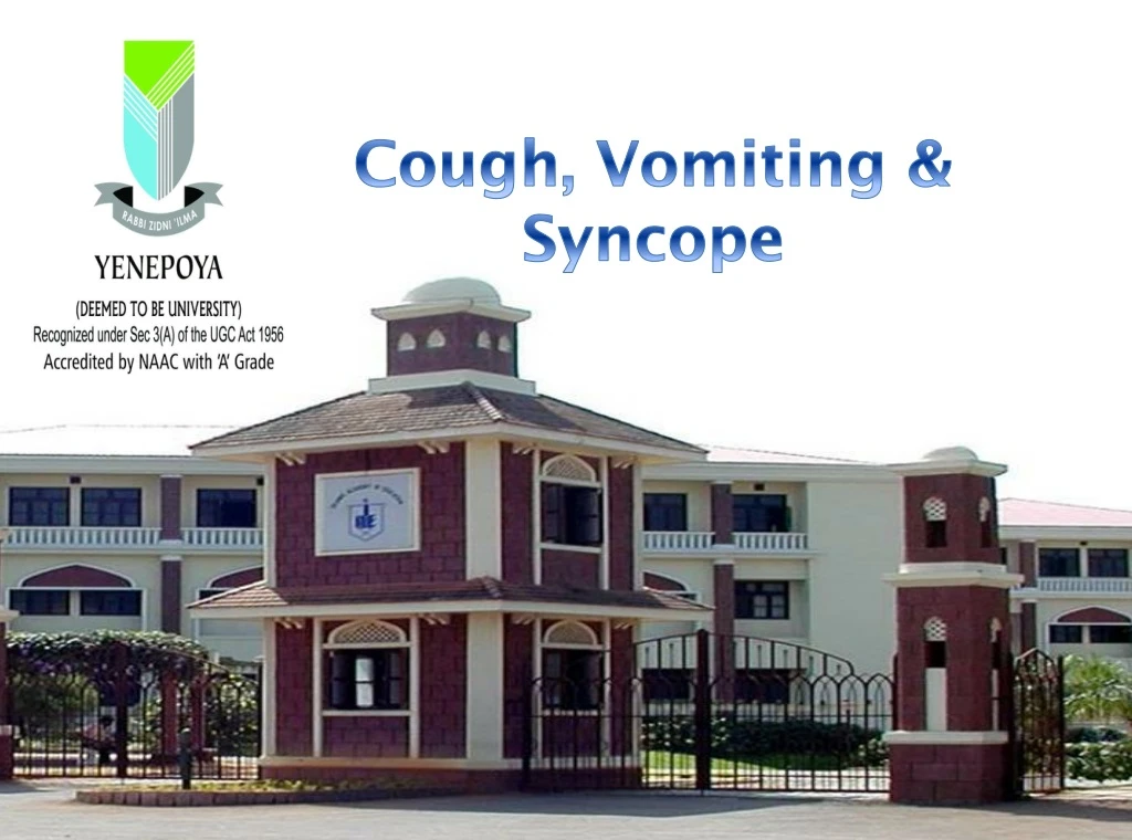 cough vomiting syncope