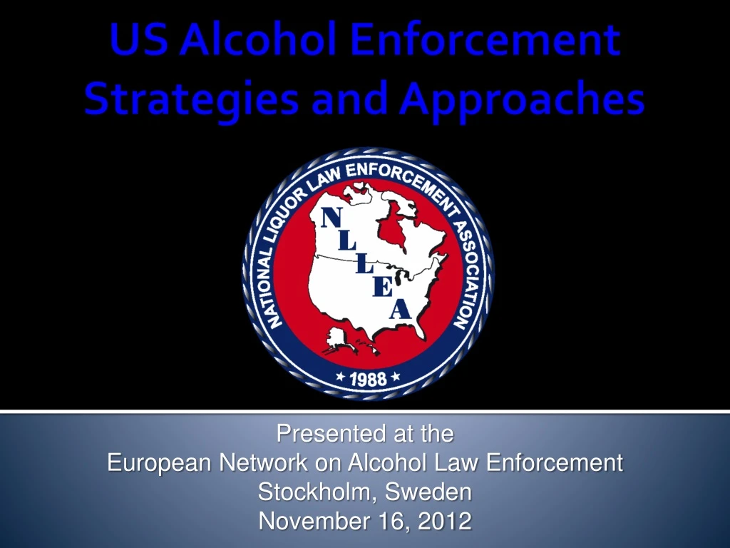 us alcohol enforcement strategies and approaches