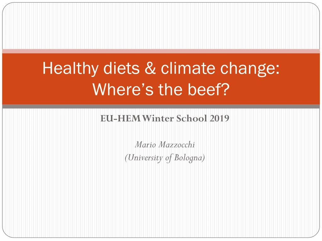 healthy diets climate change where s the beef