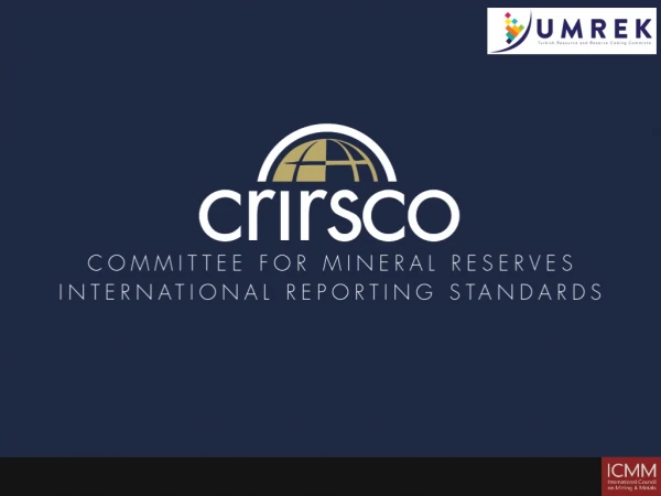 Introduction to CRIRSCO