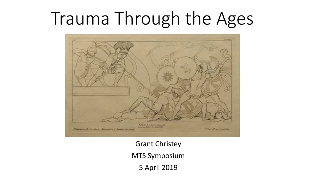 trauma through the ages