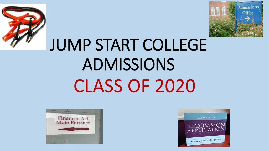 jump start college admissions