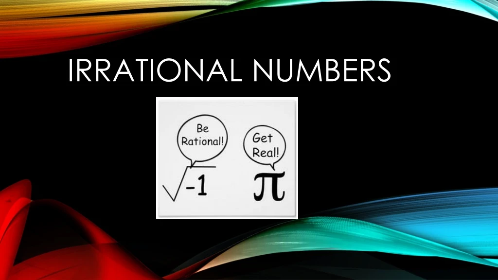 irrational numbers