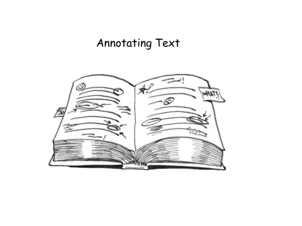 Annotating Text