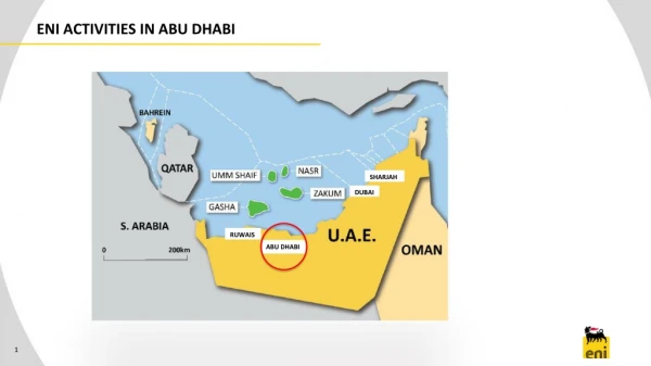 ENI ACTIVITIES IN ABU DHABI