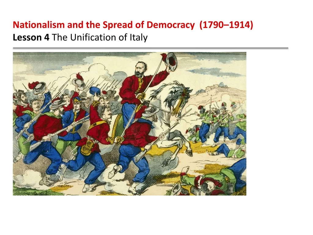 nationalism and the spread of democracy 1790 1914