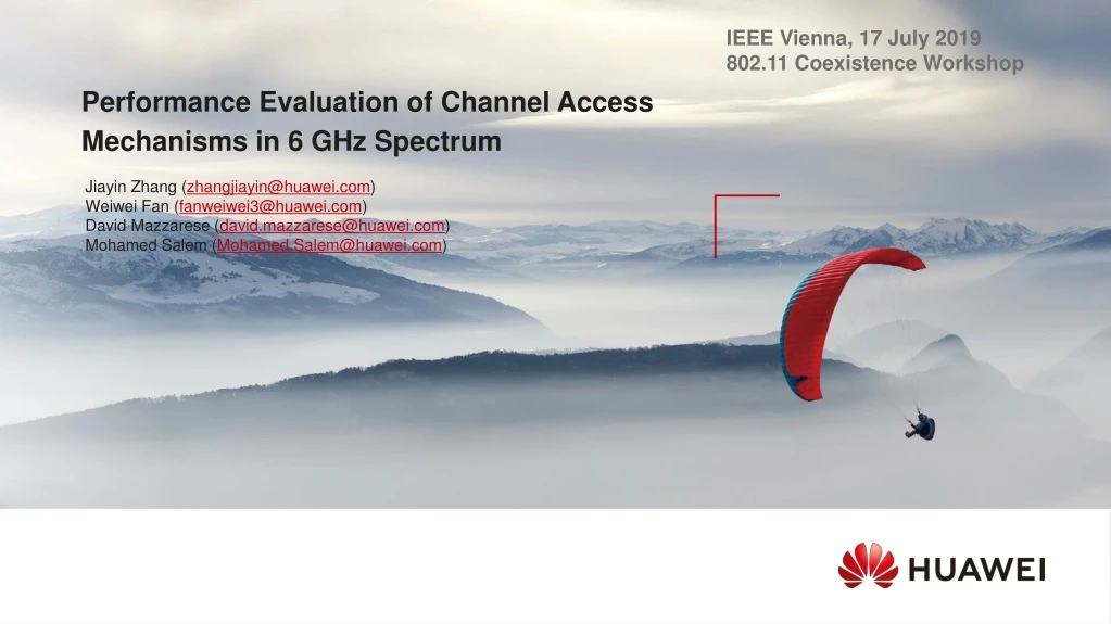 performance evaluation of c hannel access mechanisms in 6 ghz spectrum