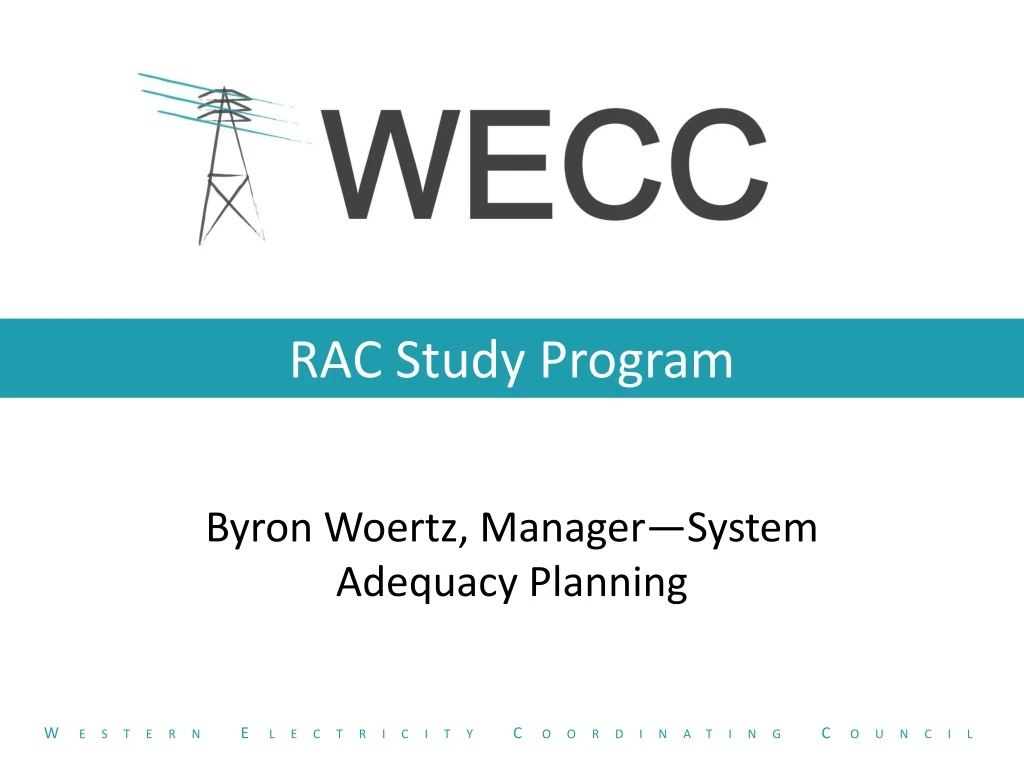 rac study program