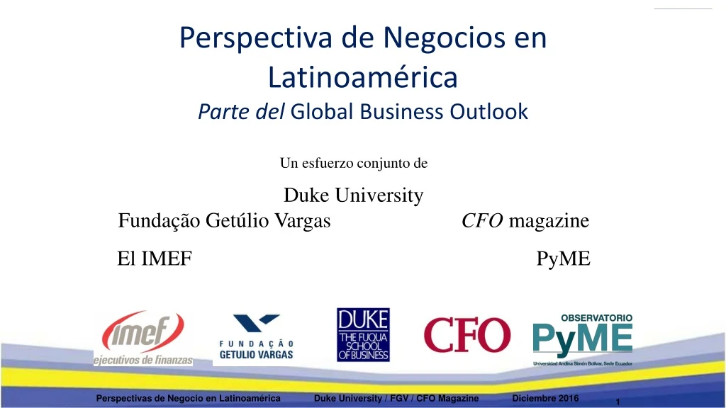 perspectiva de negocios en latinoam rica parte del global business outlook