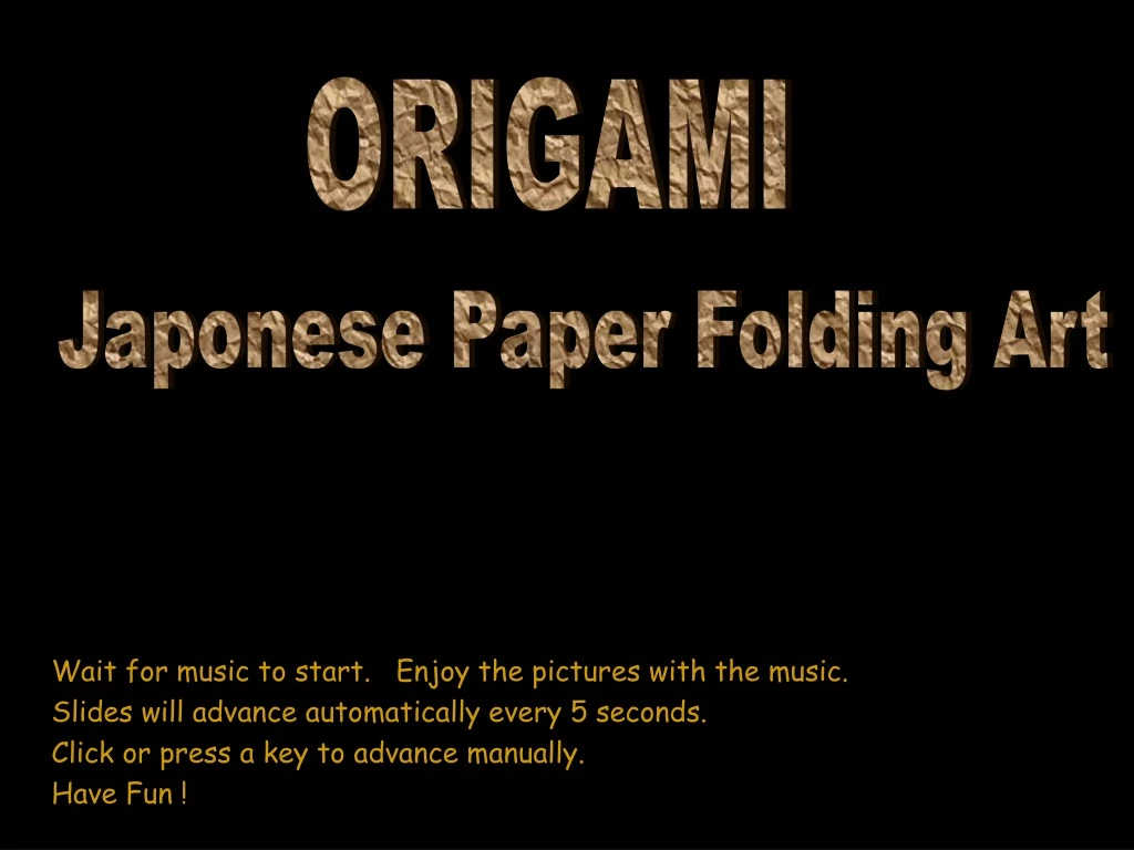 origami