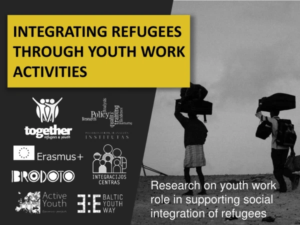 integrating refugees through youth work activities