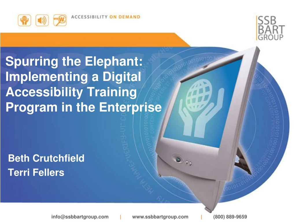 s purring the elephant implementing a digital accessibility training program in the enterprise