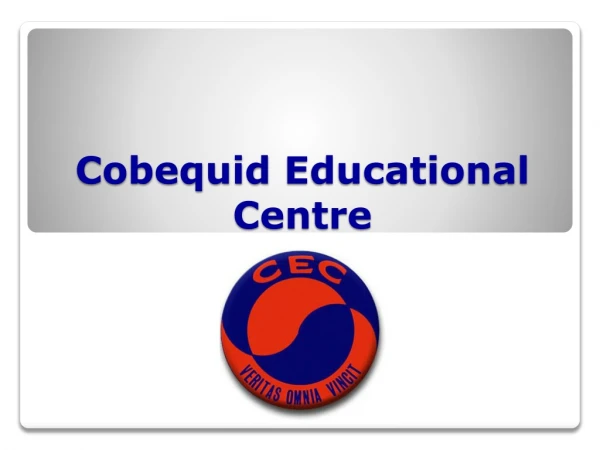 Cobequid Educational Centre